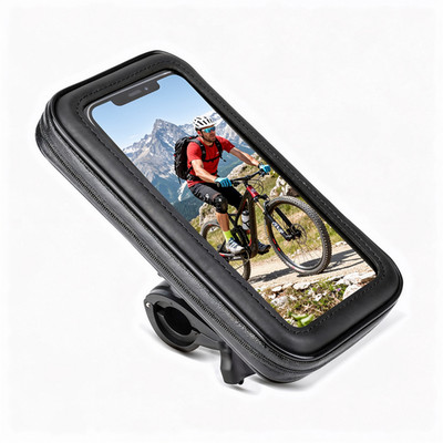 Handy Halterung Fahrrad Motorrad 360° drehbar Smartphone Halter Bike L Universal