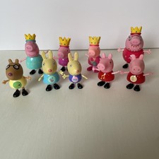 Vintage Lot of 9 PEPPA the PIG Family  Friends FIGURES 2003