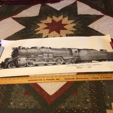 1961 Alvin F. Staufer Pa.RR Dual Purpose Engine #6704 Class M1a Print,w/org.tube