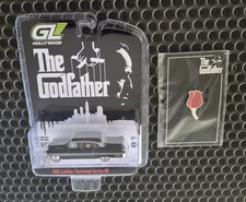 Greenlight Hollywood: THE GODFATHER- '55 Cadillac Fleetwood Series 60 & FREE Pin