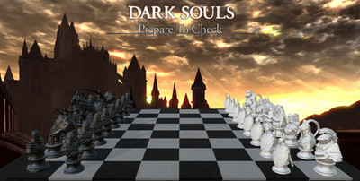 Dark Souls Schachset / Dark Souls inspired Chess Set - Geschenkideen Schach