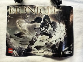LEGO BIONICLE Tao Nokama (8602) Whenua 8603 Nuju (8606) LOT of 3