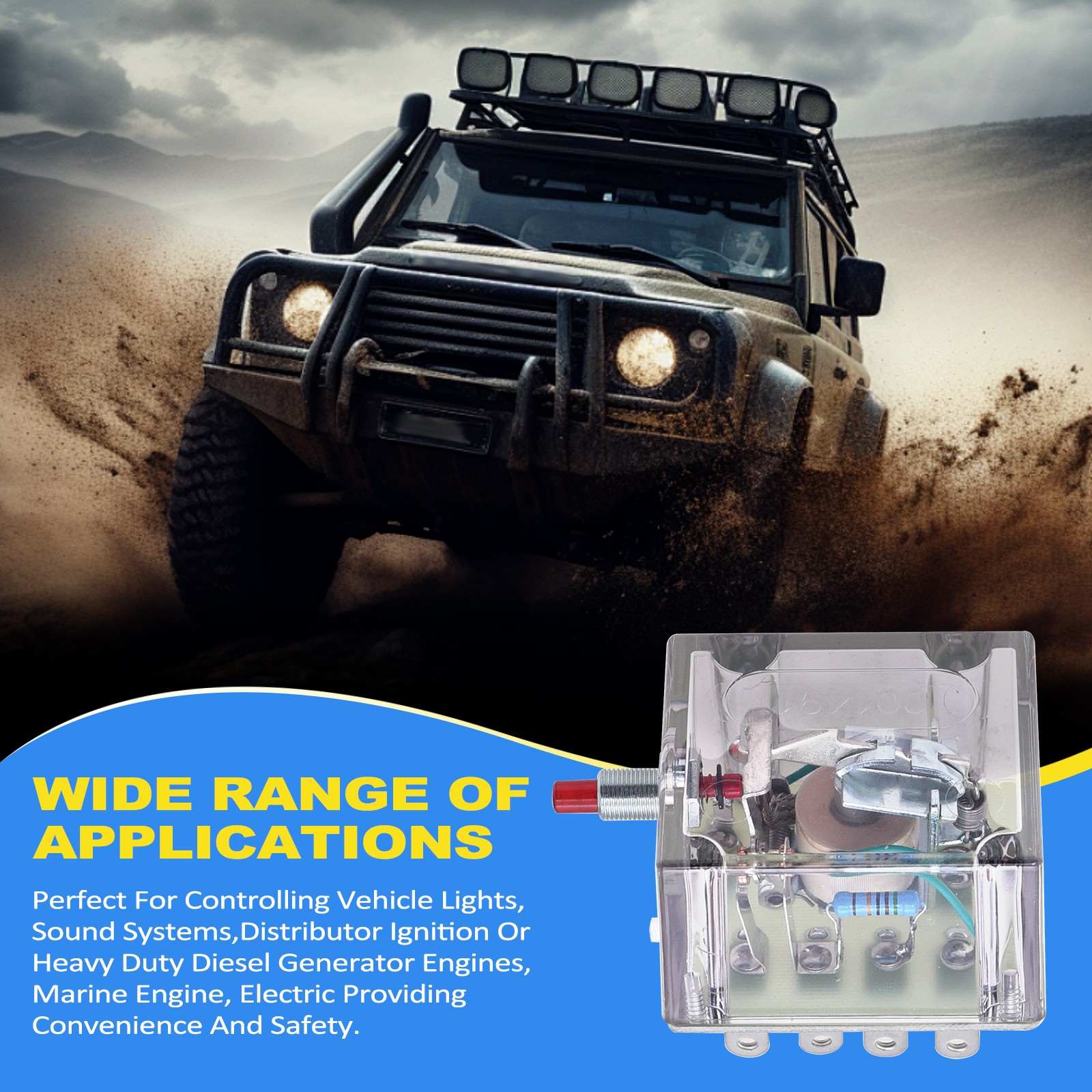 NEW 518APH-12 25700147 MURPHY 12 Volt Tattletale SWITCH