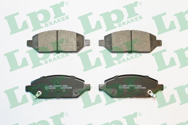 Lpr 05P2050 Brake Pad Set, Disc Brake For Chevrolet Opel Vauxhall-image