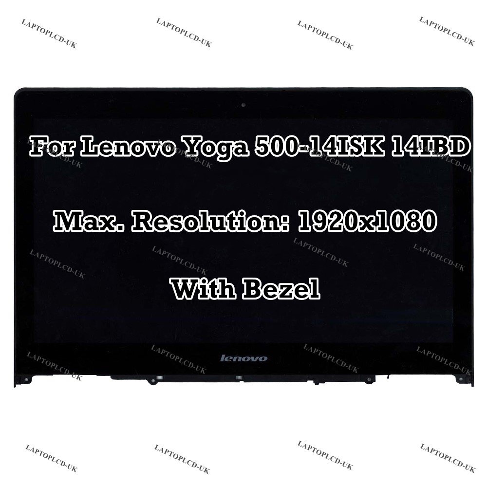 14"" Lenovo Yoga 500-14ISK 14IBD FHD LCD Display Touch Screen Digitizer Assembly
