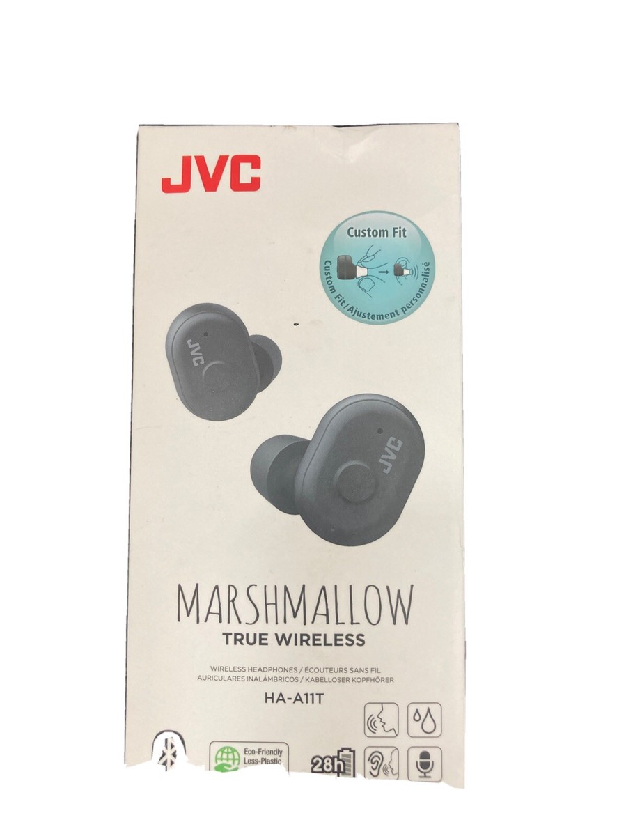 New - Marshmallow Headphone ヘッドフォン Red by JVC America - HAFR36R JVC Marshmallow 2017 Series Headphones And Earbuds Arrive