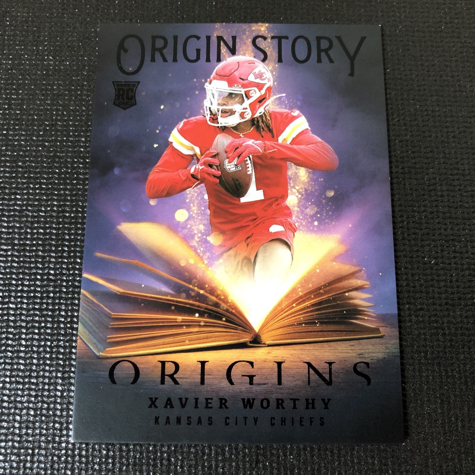 XAVIER WORTHY RC 2024 Panini Origins #15 Origin Story Rookie SSP - CHIEFS【JC】