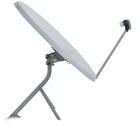 39 Inch 99cm Satellite Dish FREE TV KU BAND FTA with Tripod Mount and Single LNB