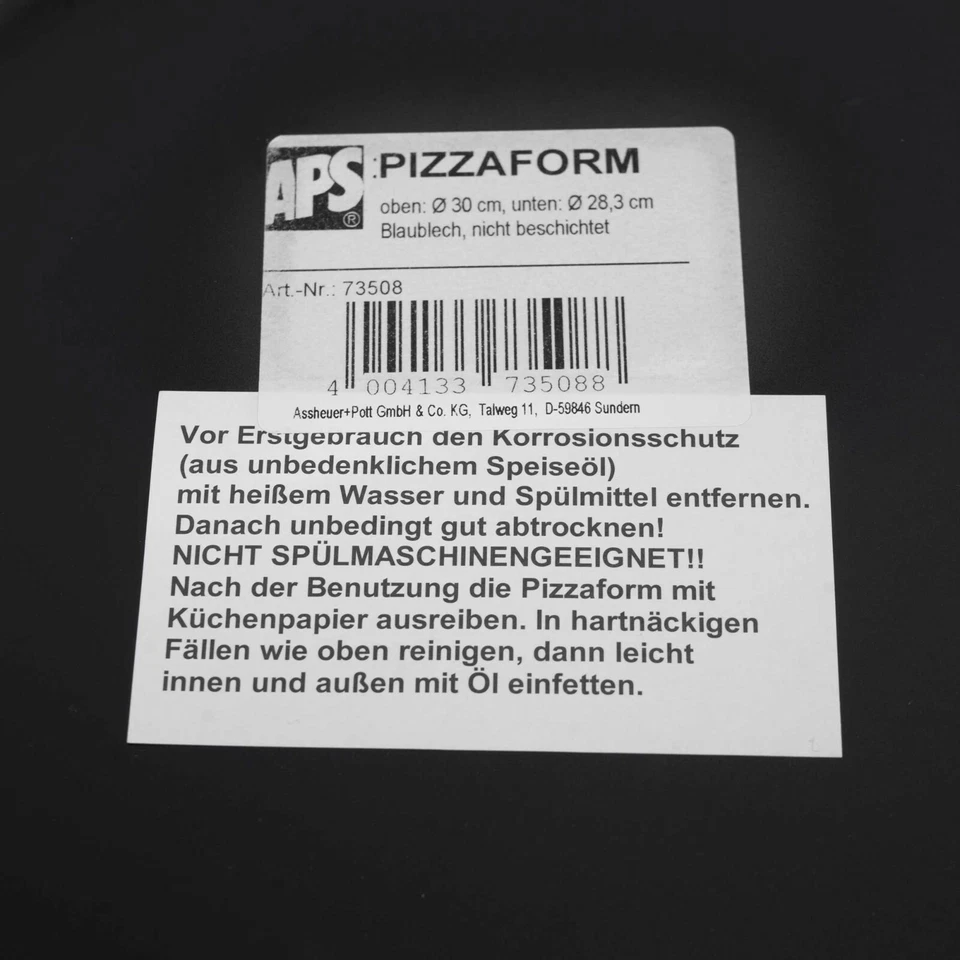 Pizzablech 60 x 40 Backblech Pizzaform Rechteckig Pizzapfanne FamilienPizza NEU - Bild 3 von 3