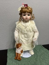 Amelia Porcelain Doll With Green eyes From Th...