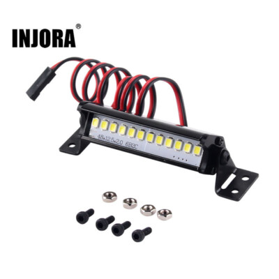 INJORA 55mm Super Bright 12-lights LED Light Bar for 1/10 RC Car