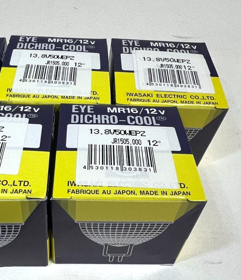 MR16 13.8v 12v 50w 12DEG GU5.3 5 Pack Lamps Low Voltage Lighting Wholesale Bulb - Image 4 of 4