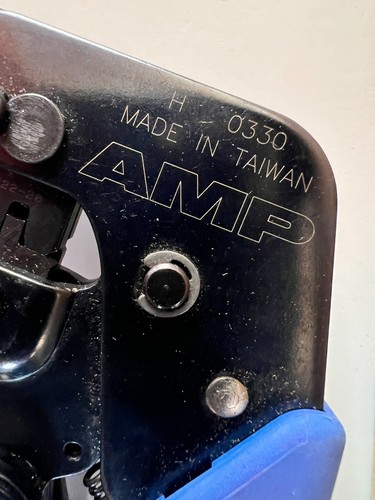 Tyco Electroics AMP Hand Pro Crimper II ~ H 0330 w/ Instructions ~ Excellent - Picture 4 of 15