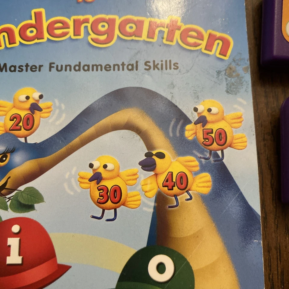 Leap Frog Games Lot Of 7 Plus A Book Learning Games Spider-Man Reading Writing  - Image 3 of 4