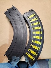 TYCO Slot Car 9" Right 1/4 Circle Track Lot of 5 B5831 Good 4 Tip Of 4 B5877
