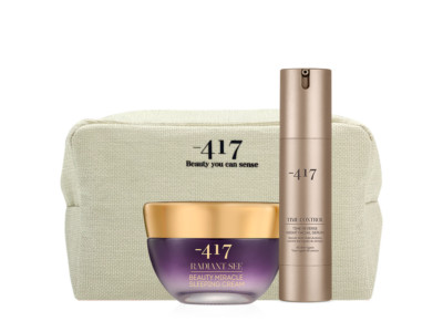 -417 Dead Sea Cosmetics | Night Care Duo Set 100 ml - Cream and Serum