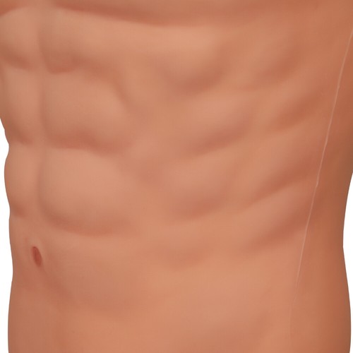 KnowU Silikon Fake Brustmuskel Slim hochgeschlossen Muskelanzug für Crossdresser - Bild 16 von 24