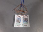Juggo's Sailboat Puzzle & instruction booklet. Copper Wire Maze w/Loop & Bead — photo 5