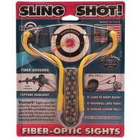 Trumark Slingshots S9fo Slingshot, Fiber-optic Sights, No Wrist-brace Slingshots on sale Trumark Slingshots S9fo Slingshot, Fiber-optic Sights, No Wrist-brace Slingshots on sale