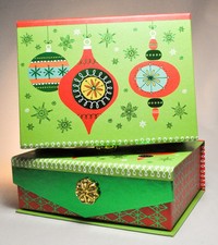 Hallmark: Boxed Christmas Cards - Traditional Ornament Card - 2 Boxes of 16