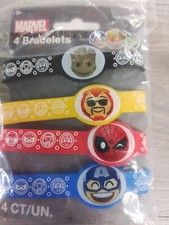 Marvel Bracelets For Kids. 4 Pack. New.