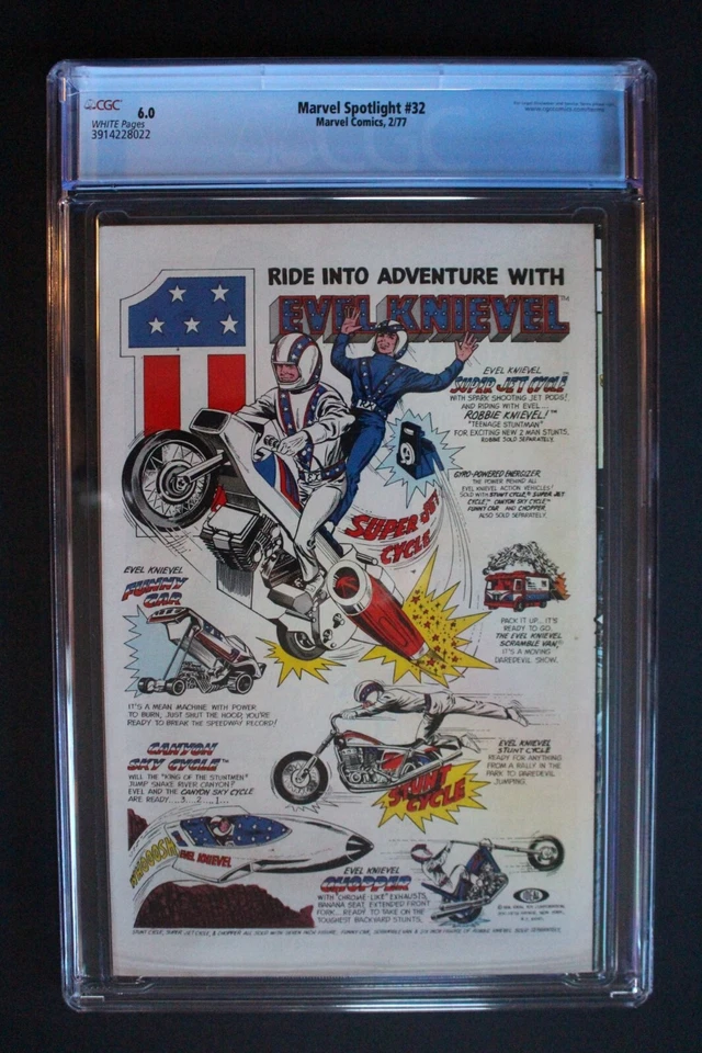 MARVEL SPOTLIGHT #32 SPIDER-WOMAN Origin First Jessica Drew 1977 Movie? CGC 6.0 - Image 2 of 2