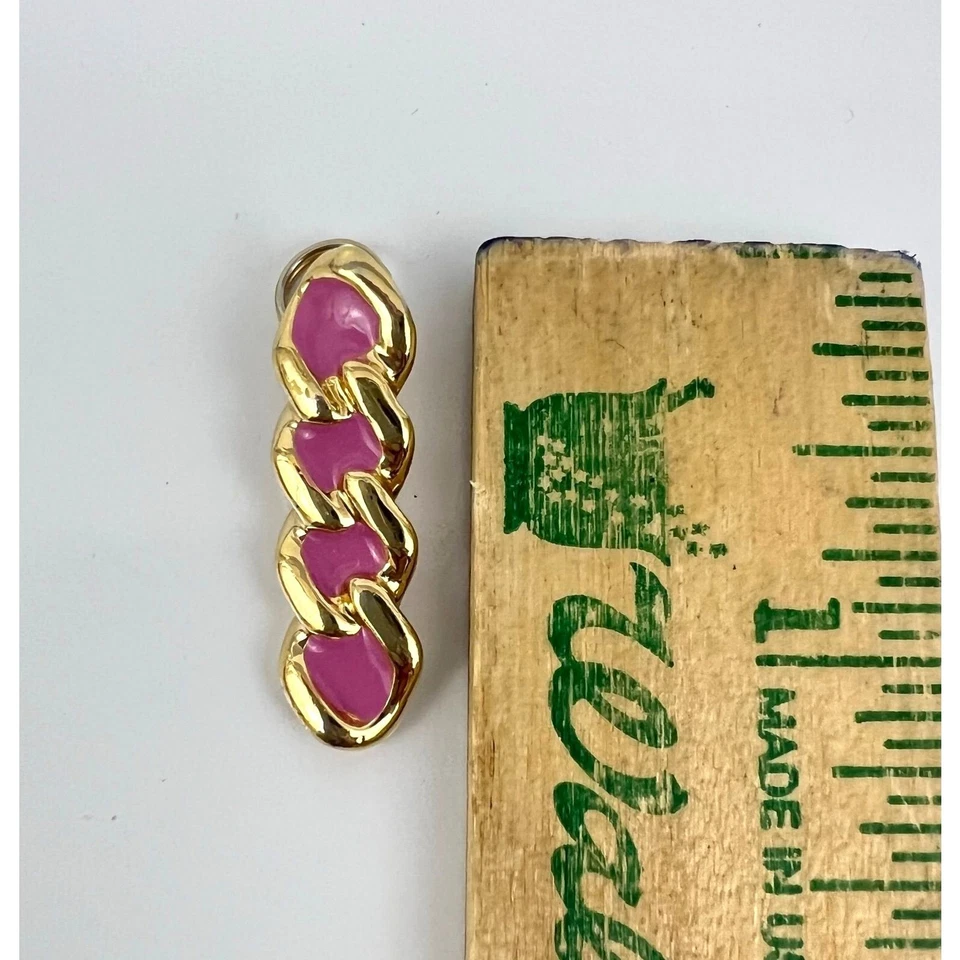 St. John tono dorado con tirador de cremallera rosa Foto 2 de 4