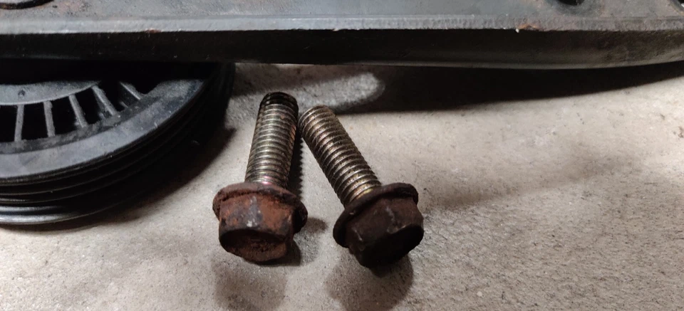 2004-2008 Subaru Forester AC Pulley Bracket Tensioner Complete - Image 4 of 4