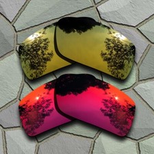 US Yellow Golden Violet Red Polarized Lenses Replacement For-Spy Optic Logan