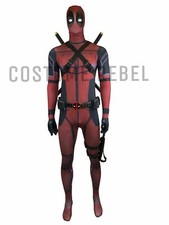 Deadpool Bodysuit and Mask Adult kids costume cosplay halloween