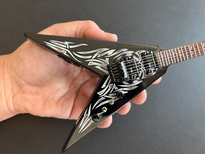 Kerry King Tribal V B.C. Rich Custom Mini Guitar - Officially