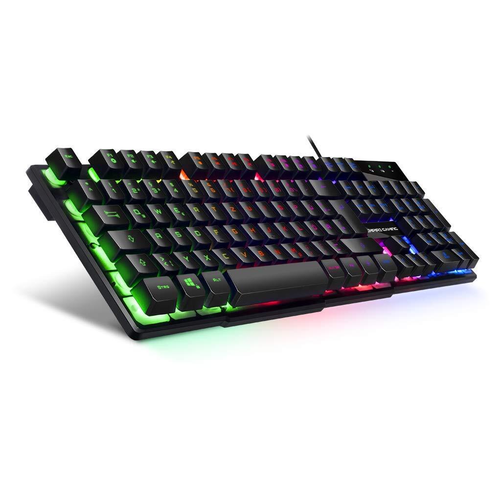 Empire Gaming PC-Tastatur Empire K300 QWERTZ – 105 halbmechanische Tasten dav...