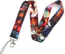 Joker Villain ID Holder Lanyard Keychain
