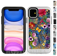 For Apple iPhone 11 - ShockProof Hybrid Impact Rugged Design Cover Case