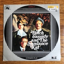 Butch Cassidy Sundance Kid LASERDISC Paul Newman Robert Redford VIDEODISC CLEAN
