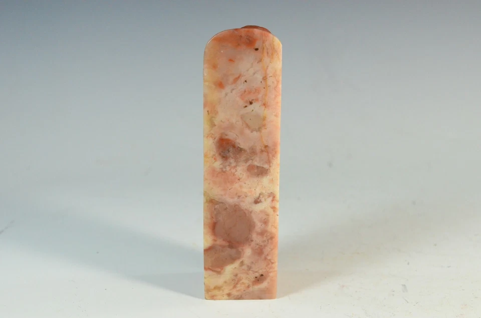 ⭕️ Sello erudito de piedra de jabón chino fino con soporte de madera dura, años 1900 Foto 4 de 4