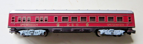 Rokal TT D 1218 Speisewagen der DSG Beleuchtung ohne Entkupplungsfunktion | Zustand: Gebraucht