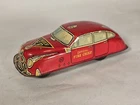 Marx • Vintage Rare Tin Litho Friction Official Fire Chief Car • 1950's