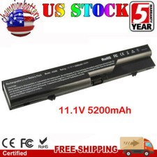 Battery for HP 420 421 620 625 ProBook 4320s 4325S 4520s 4525s PH06 5200mAh US