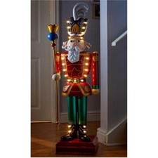 Three Kings In-Lit Giant Nutcracker Christmas Ornament, Traditional 119cm Tall