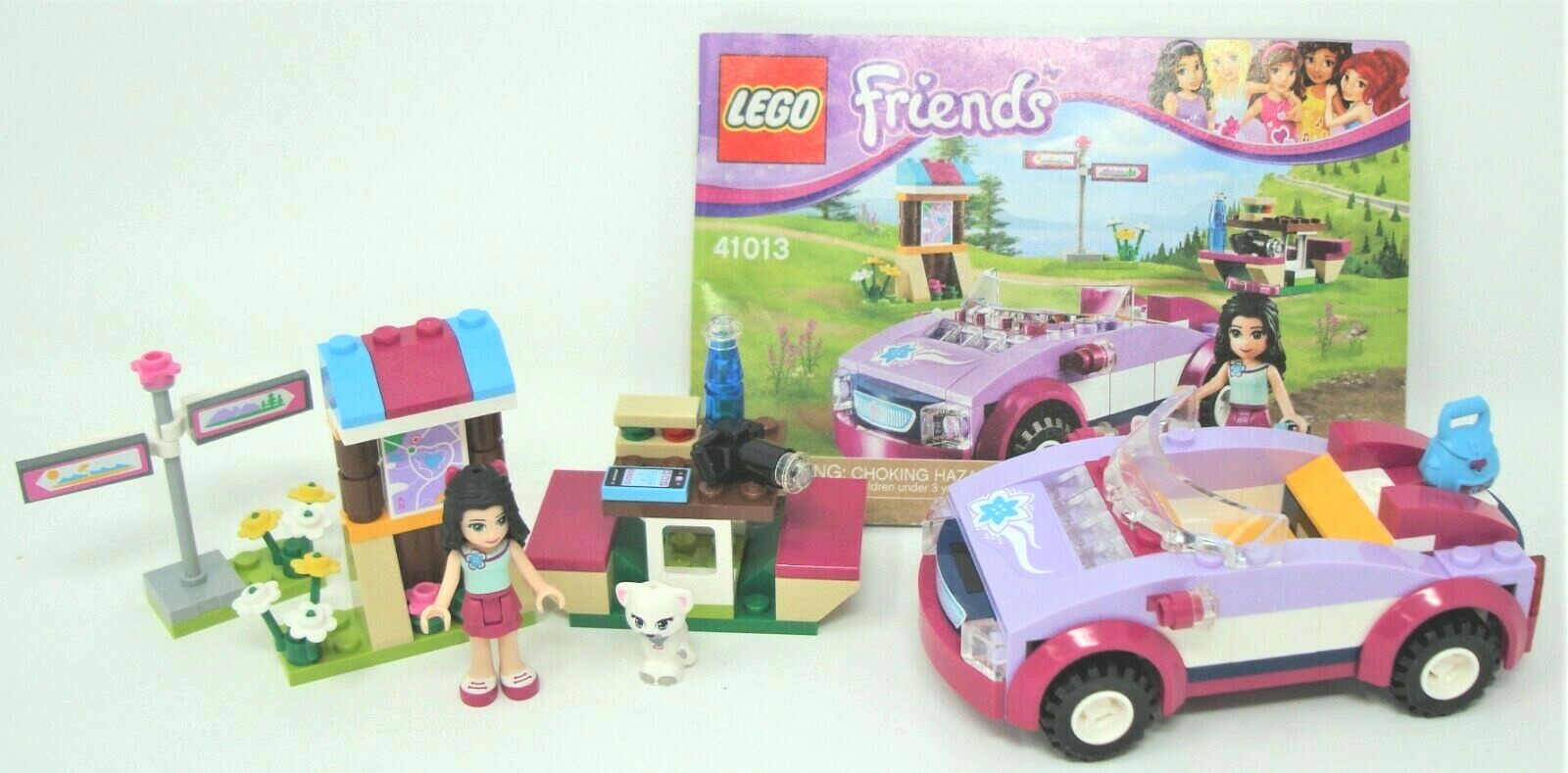 lego friends pink car