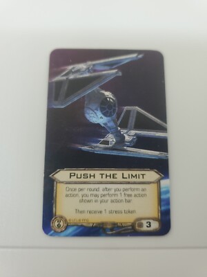  X-Wing Miniatures Push the Limit Alternate Art promo 2015 NEW and MINT