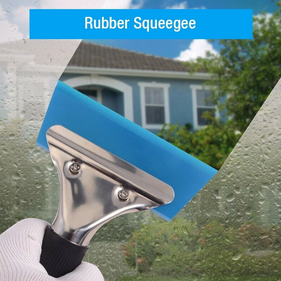 1 Juego de Herramientas de Tinte para Ventanas Coche Auto Película Tintado Raspador Escobilla Instalación Foto 3 de 4