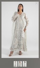 Sana Safinaz Original Designer Luxury Pret Formal Pakistani Suit, Size Small