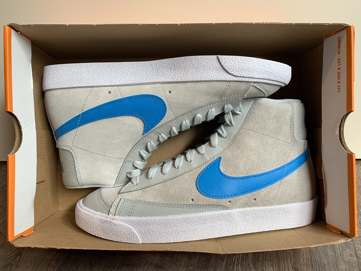Nike Blazer Mid '77 NRG EMB Grey Fog/Light Photo Blue-White CV8927