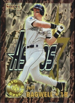 JEFF BAGWELL 1995 SELECT BIG STICKS INSERT