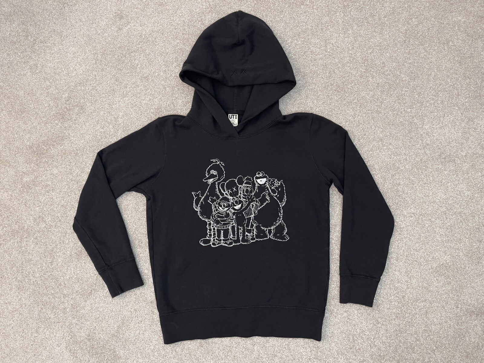 sesame street kaws hoodie