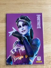 2019 Fortnite Series 1 Dark Bomber Rare Outfit Trading Card #166 NM+ USA