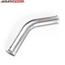 US STOCK 2" OD 45 Degree Aluminum Turbo Intake Intercooler Pipe Tubing L=300MM
