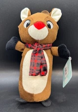 RUDOLPH Rudolph the Rednosed Reindeer Squeaky DOG PET TOY 9"
